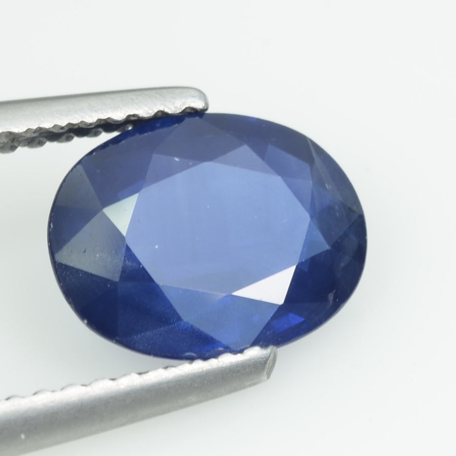 2.21 Cts Natural Blue Sapphire Loose Gemstone Oval Cut