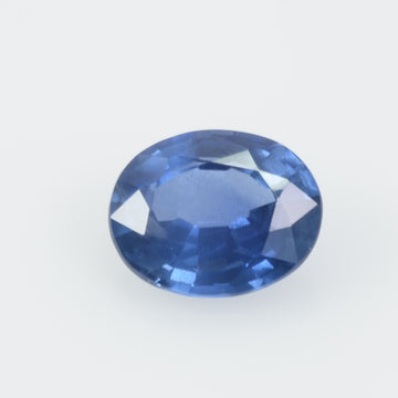 0.84 Cts Natural Blue Sapphire Loose Gemstone Oval Cut