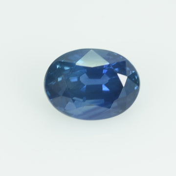 1.00 Cts Natural Blue Sapphire Loose Gemstone Oval Cut
