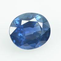 2.13 Cts Natural Blue Sapphire Loose Gemstone Oval Cut