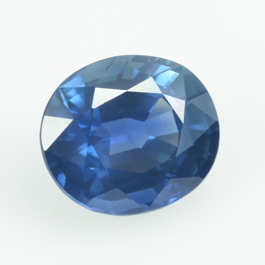 2.13 Cts Natural Blue Sapphire Loose Gemstone Oval Cut