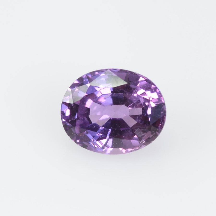 0.84 cts Natural Purple Sapphire Loose Gemstone Oval Cut