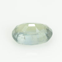 3.11 Cts Natural Green Sapphire Loose Gemstone Oval Cut