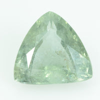 5.20 Cts Natural Green Sapphire Loose Gemstone Trillion Cut