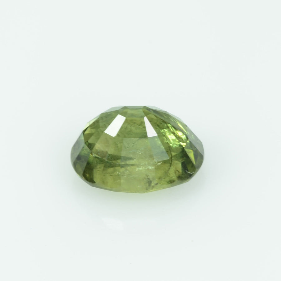 2.91 Cts Natural Green Sapphire Loose Gemstone Oval Cut