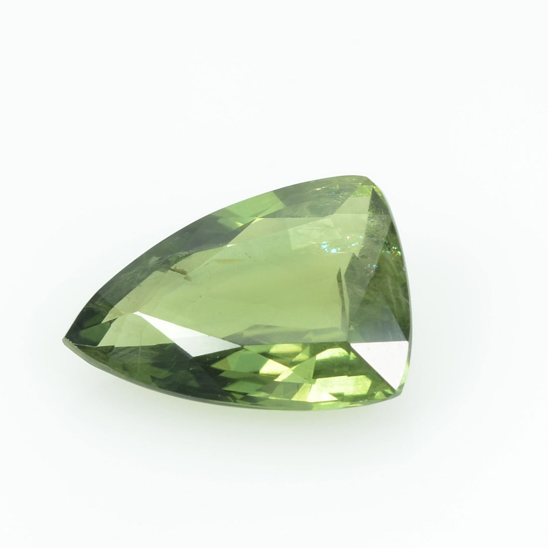 3.26 Cts Natural Green Sapphire Loose Gemstone Fancy Cut