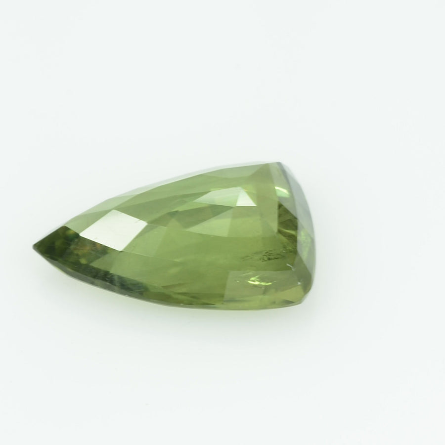 3.26 Cts Natural Green Sapphire Loose Gemstone Fancy Cut