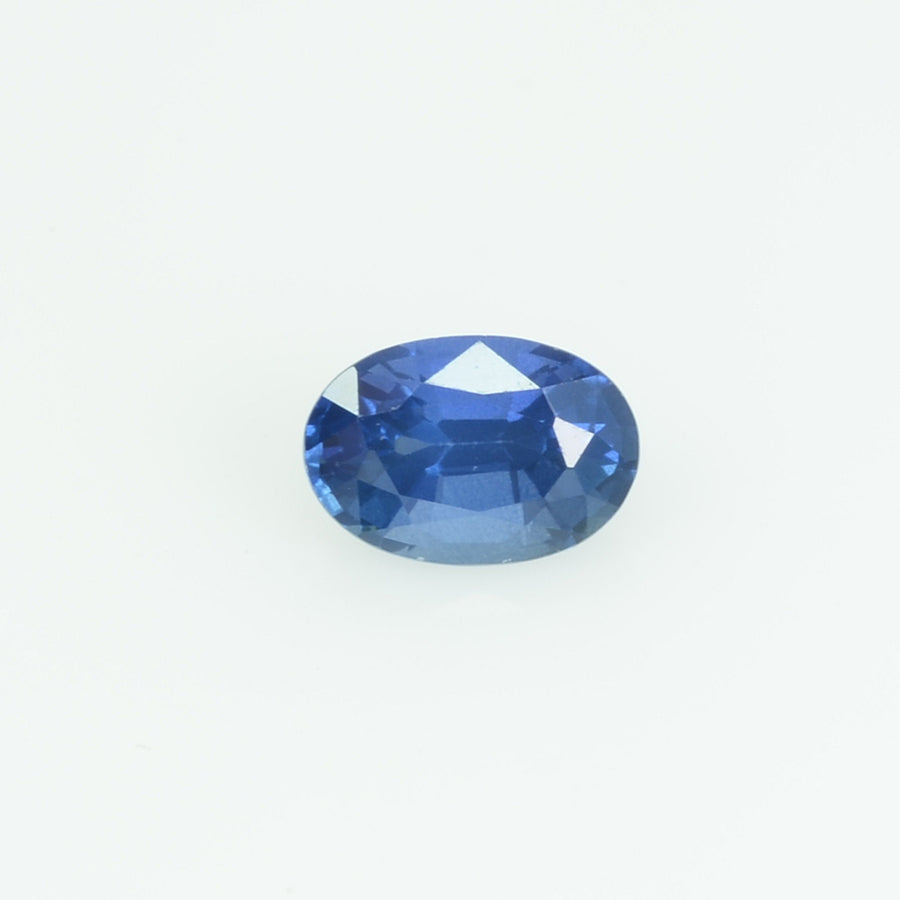 0.53 Cts Natural Blue Sapphire Loose Gemstone Oval Cut