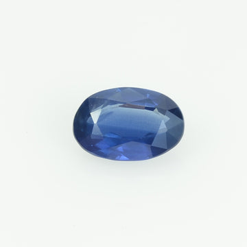 0.77 Cts Natural Blue Sapphire Loose Gemstone Oval Cut