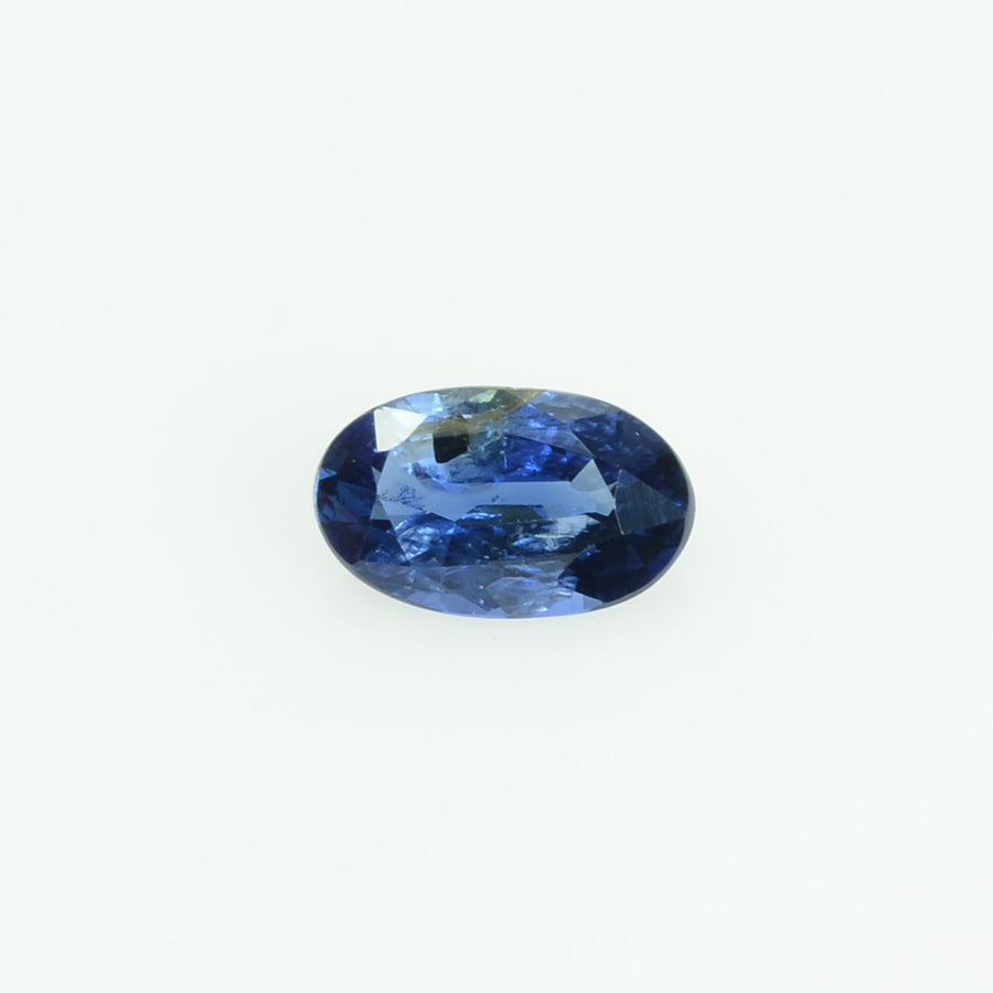 Natural Blue sapphire loose gemstone oval cut