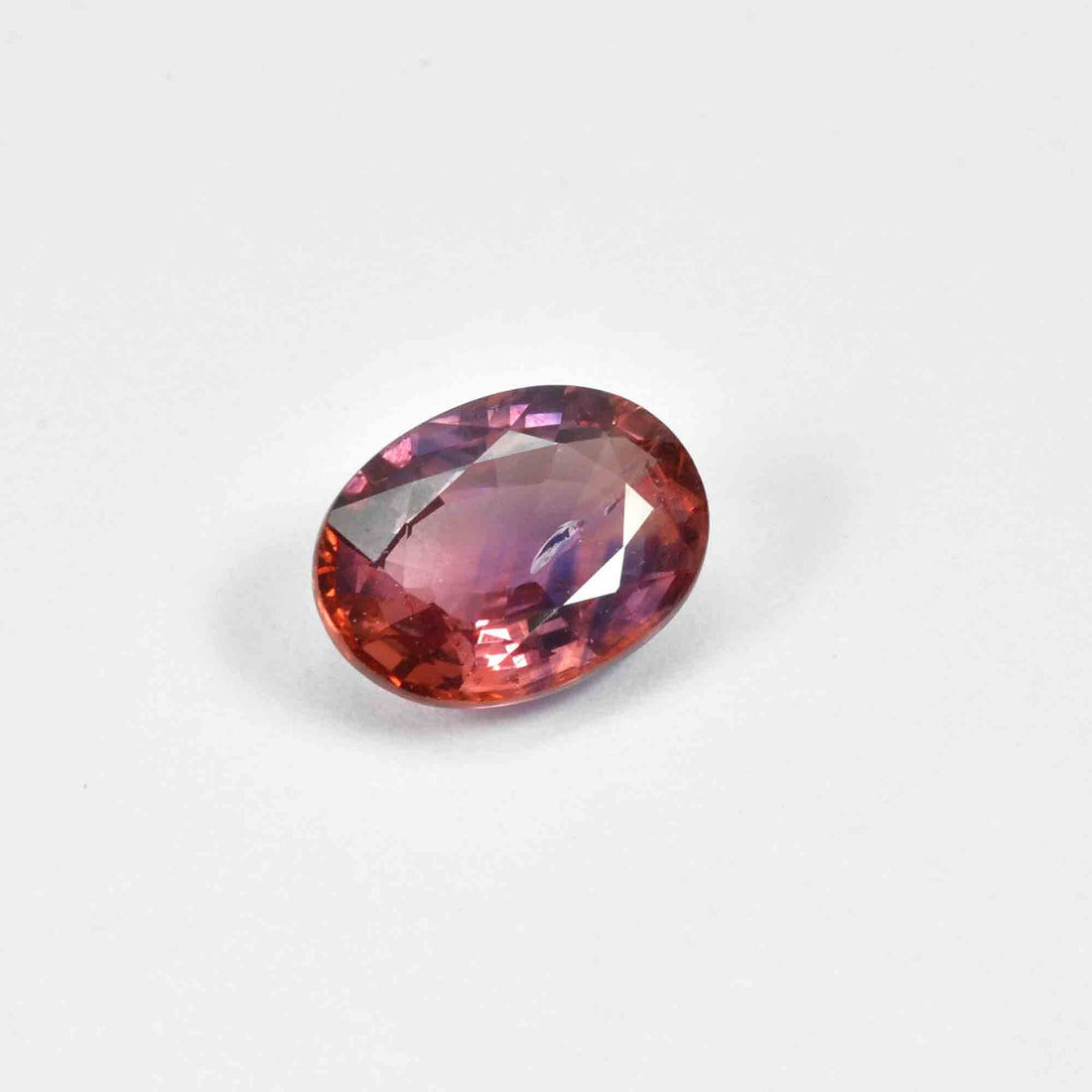 1.47 Cts Natural Bi-Color Sapphire Loose Gemstone Oval Cut