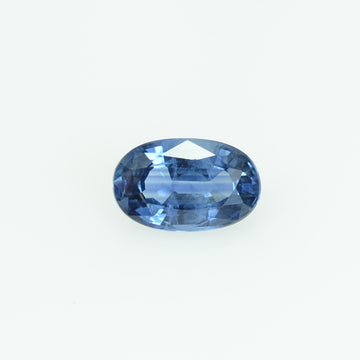 0.60 Cts Natural Blue Sapphire Loose Gemstone Oval Cut