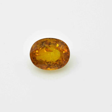 2.73 Cts Natural Yellow Sapphire Loose Gemstone Oval Cut