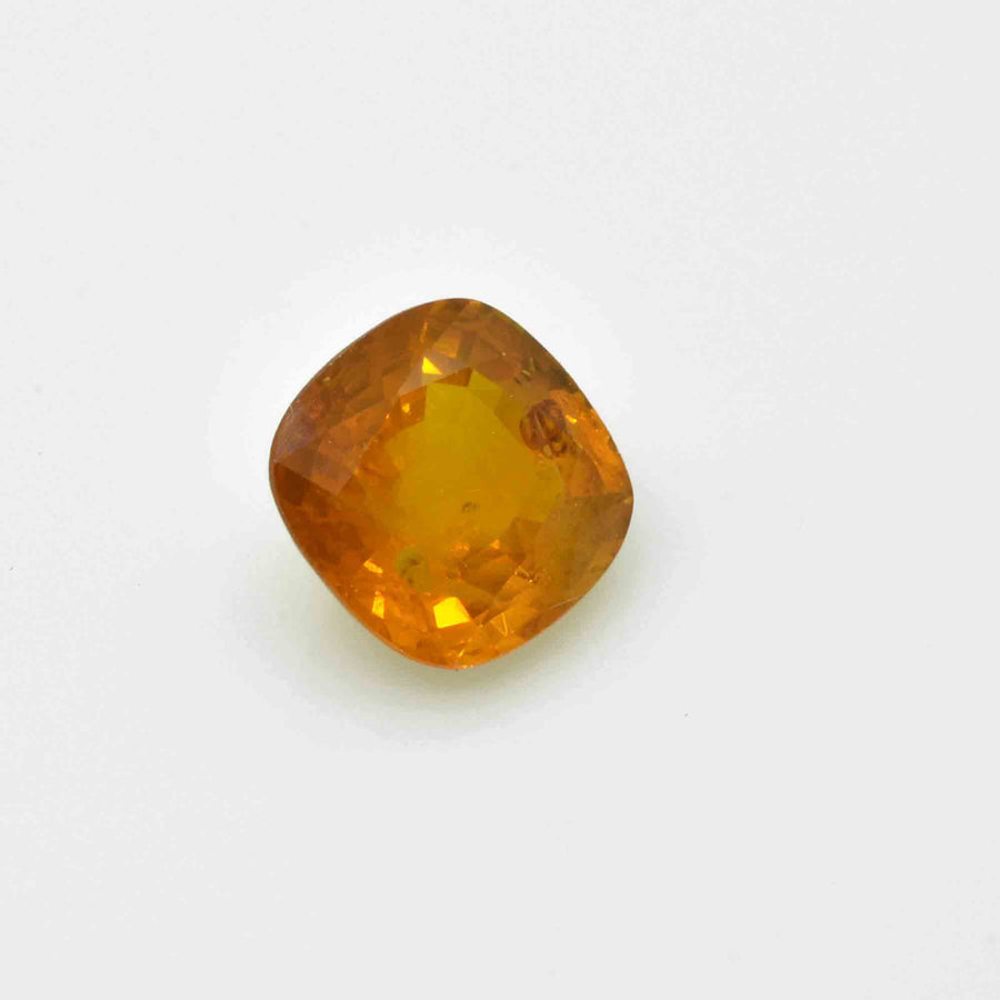 2.95 Cts Natural Yellow Sapphire Loose Gemstone Cushion Cut