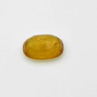 3.59 Cts Natural Yellow Sapphire Loose Gemstone Cushion Cut