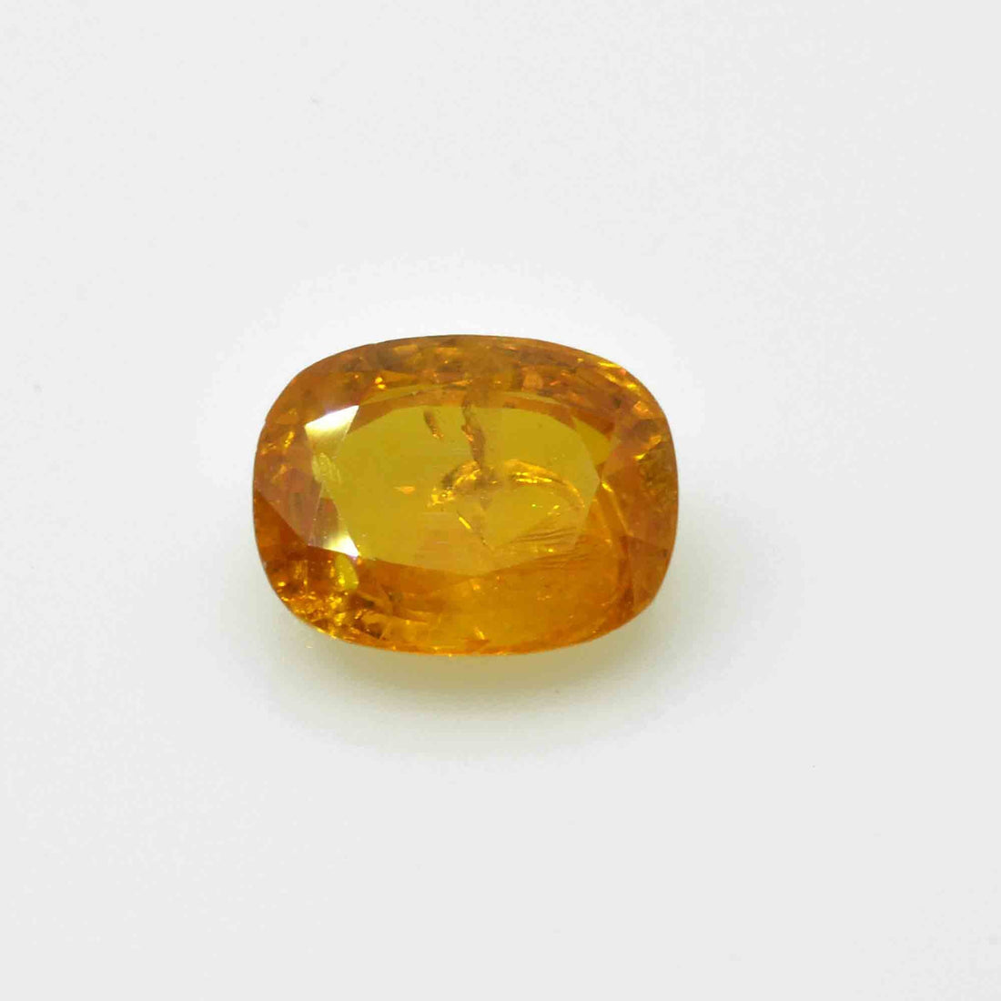 4.19 Cts Natural Yellow Sapphire Loose Gemstone Cushion Cut