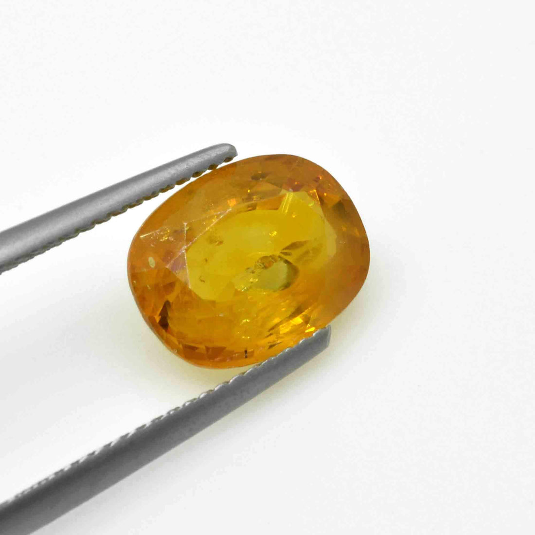 4.86 Cts Natural Yellow Sapphire Loose Gemstone Cushion Cut