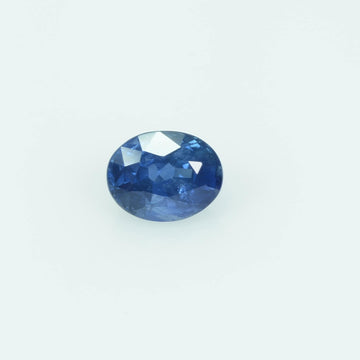 0.87 Cts Natural Blue Sapphire Loose Gemstone Oval Cut