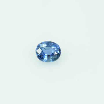 0.38 Cts Natural Blue Sapphire Loose Gemstone Oval Cut