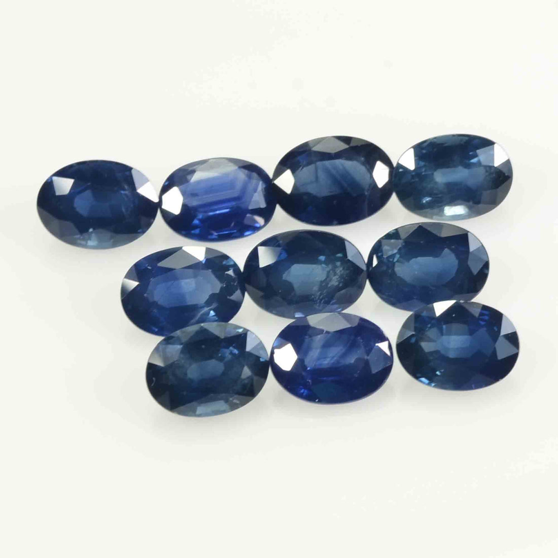 7x5 MM Natural Blue Sapphire Loose Gemstone Oval Cut