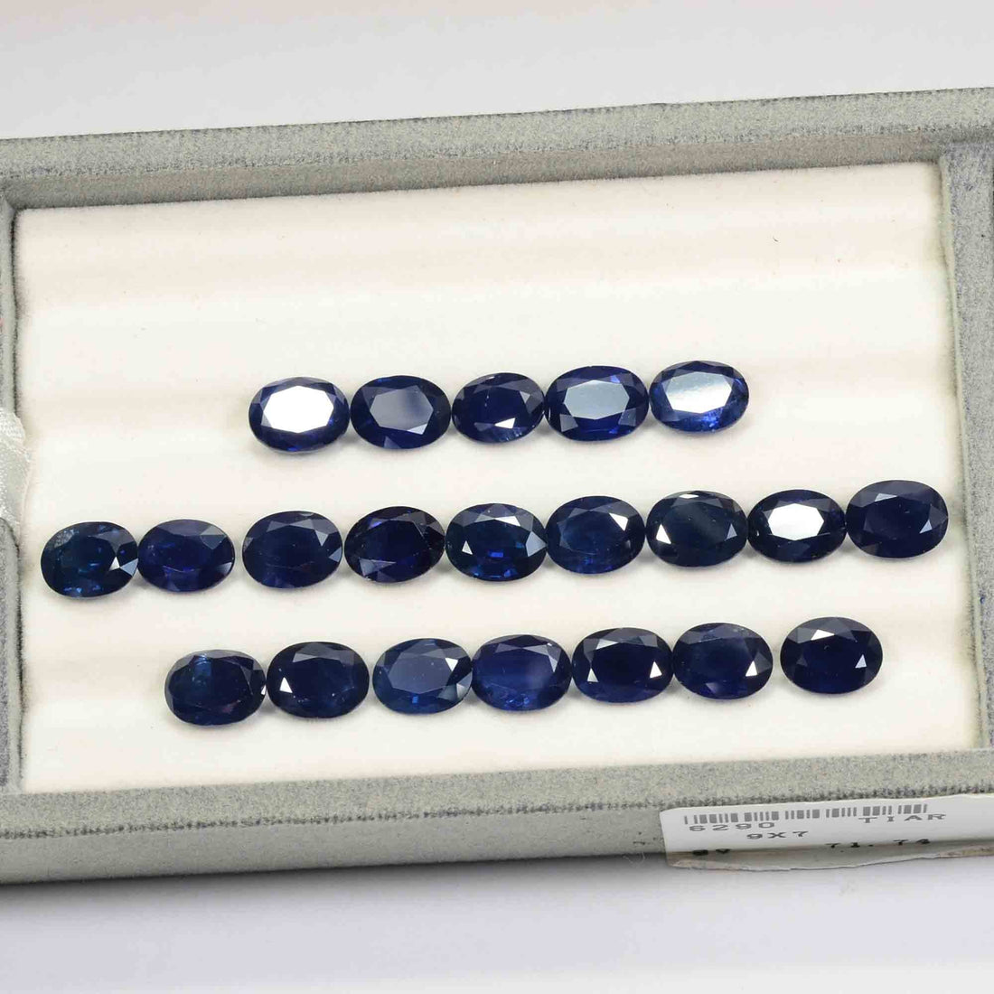 9x7 MM Natural Blue Sapphire Loose Gemstone Oval Cut