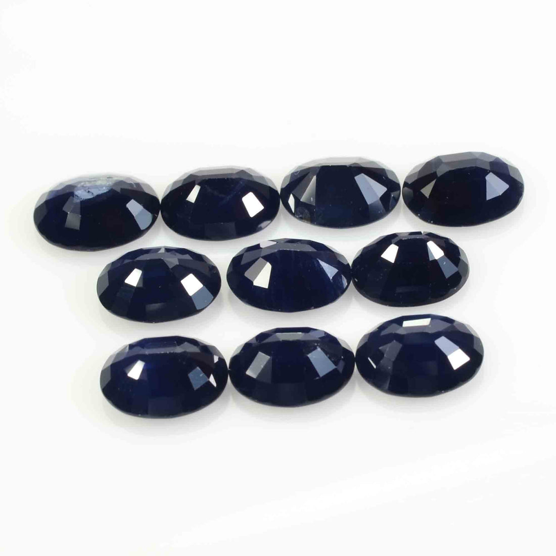 10x8 MM Natural Blue Sapphire Loose Gemstone Oval Cut