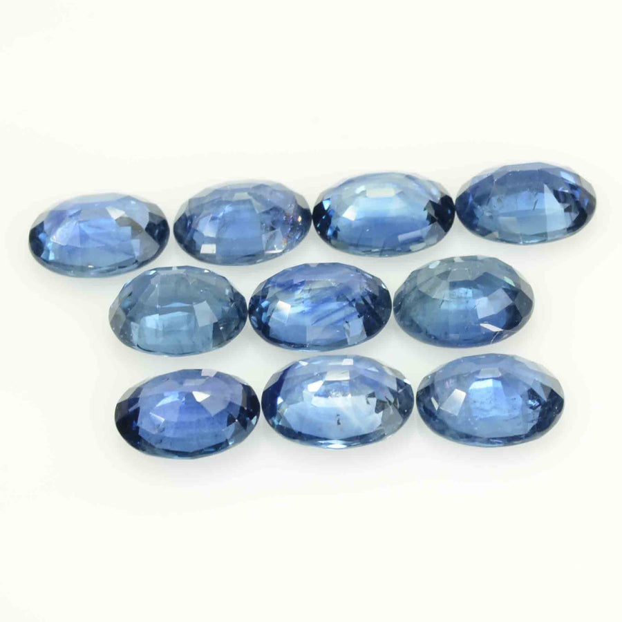 9x7 MM Natural Blue Sapphire Loose Gemstone Oval Cut