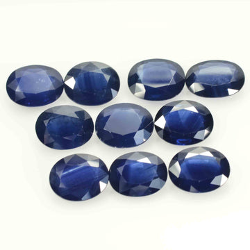 11x9 MM Natural Blue Sapphire Loose Gemstone Oval Cut
