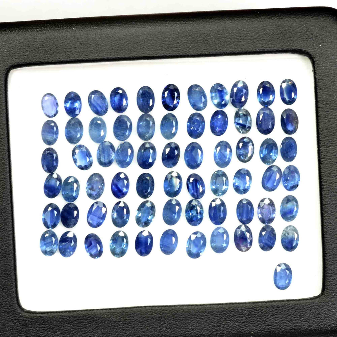 6x4 MM Natural Blue Sapphire Loose Gemstone Oval Cut