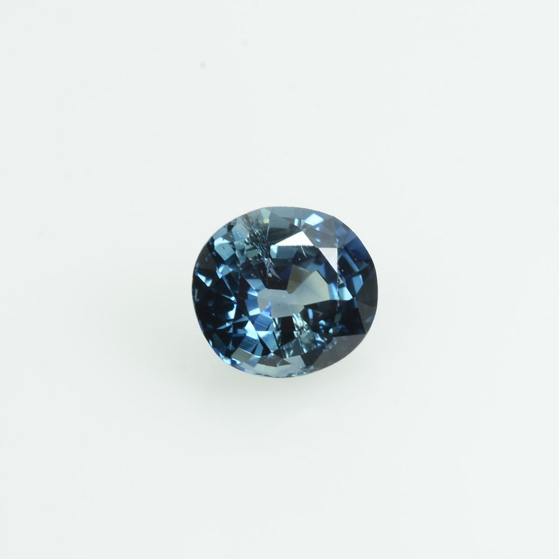 0.60 Cts Natural Blue Sapphire Loose Gemstone Oval Cut