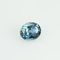 0.64 Cts Natural Blue Sapphire Loose Gemstone Oval Cut