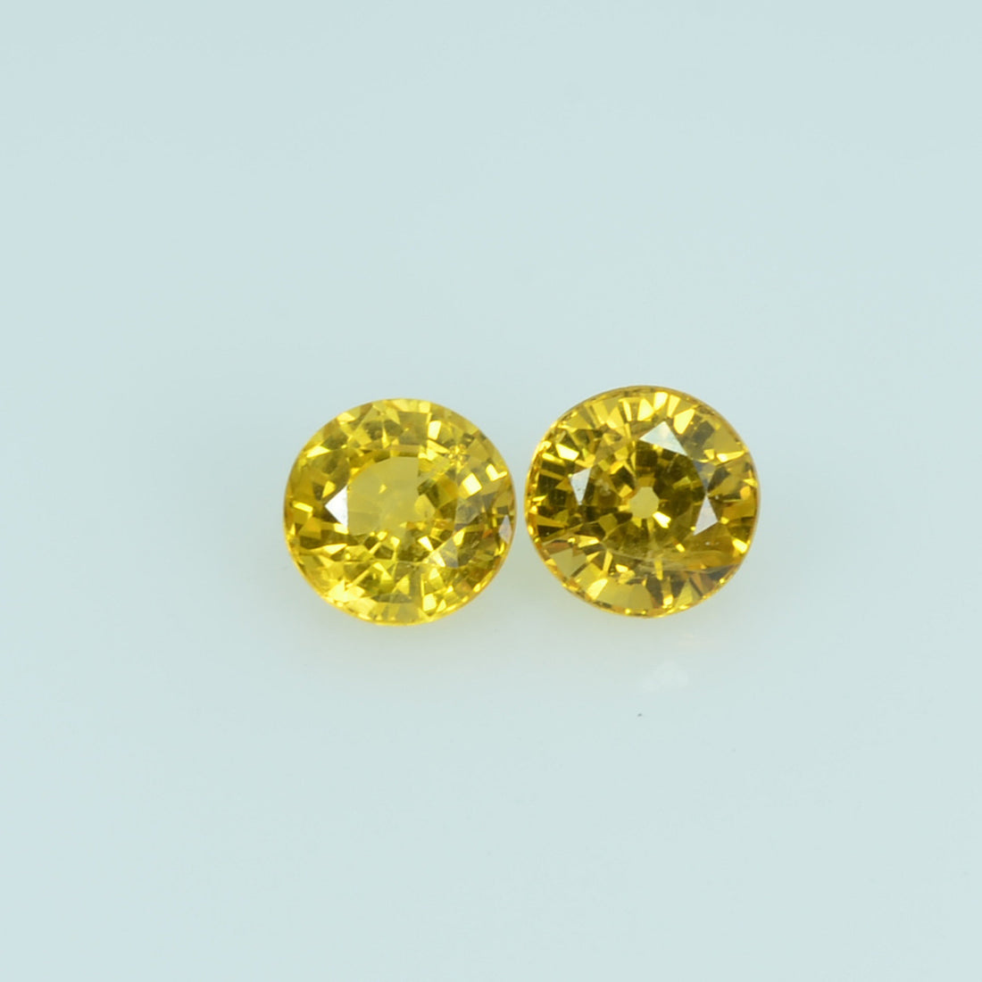 3.3 mm Natural Yellow Sapphire Loose Gemstone Round Cut - Thai Gems Export Ltd.