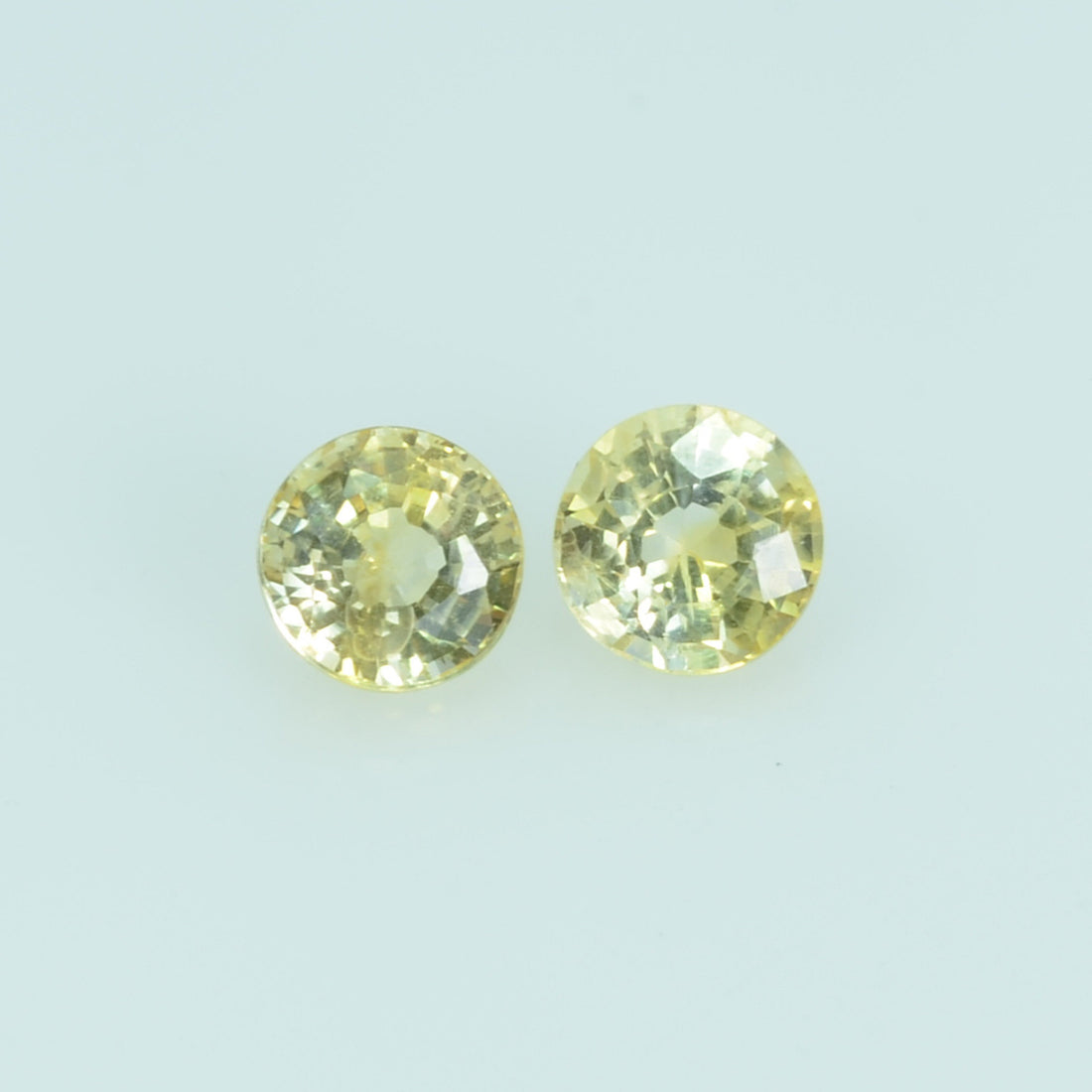 3.7 mm Natural Yellow Sapphire Loose Gemstone Round Cut - Thai Gems Export Ltd.