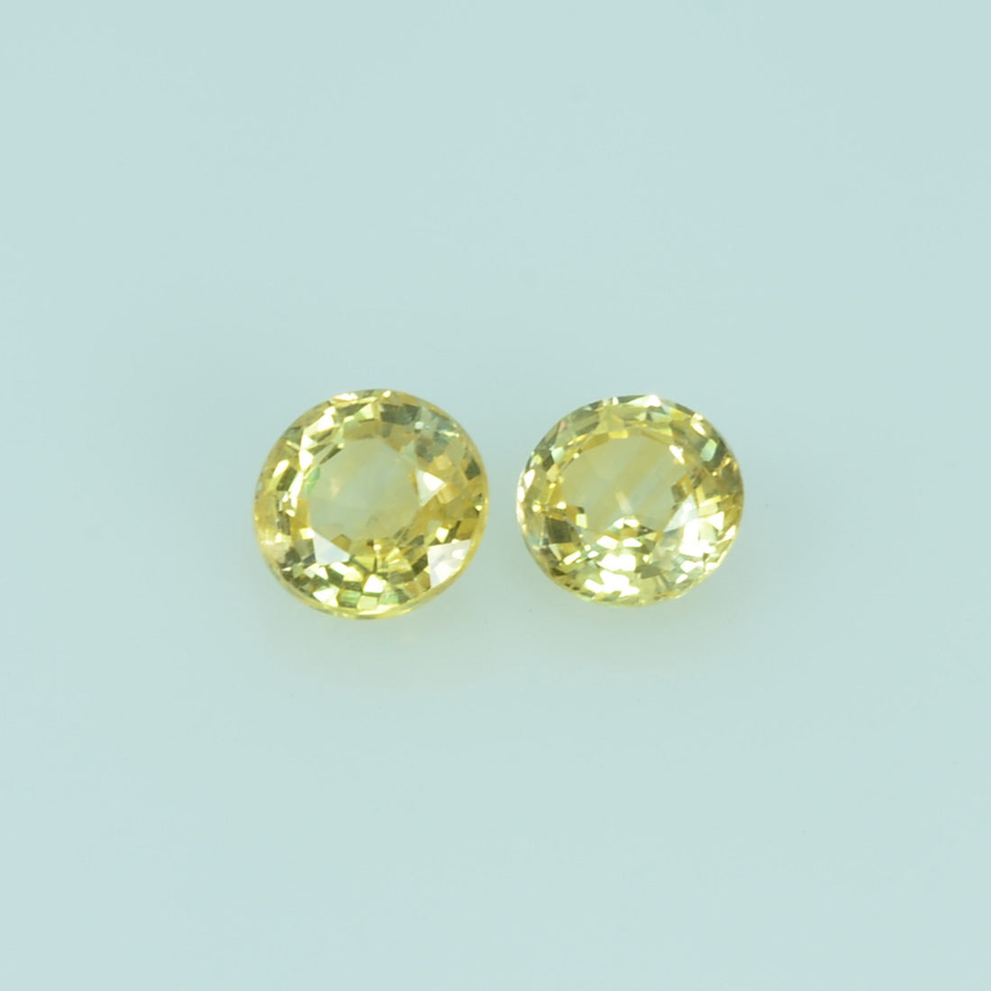 3.5 mm Natural Yellow Sapphire Loose Gemstone Round Cut - Thai Gems Export Ltd.