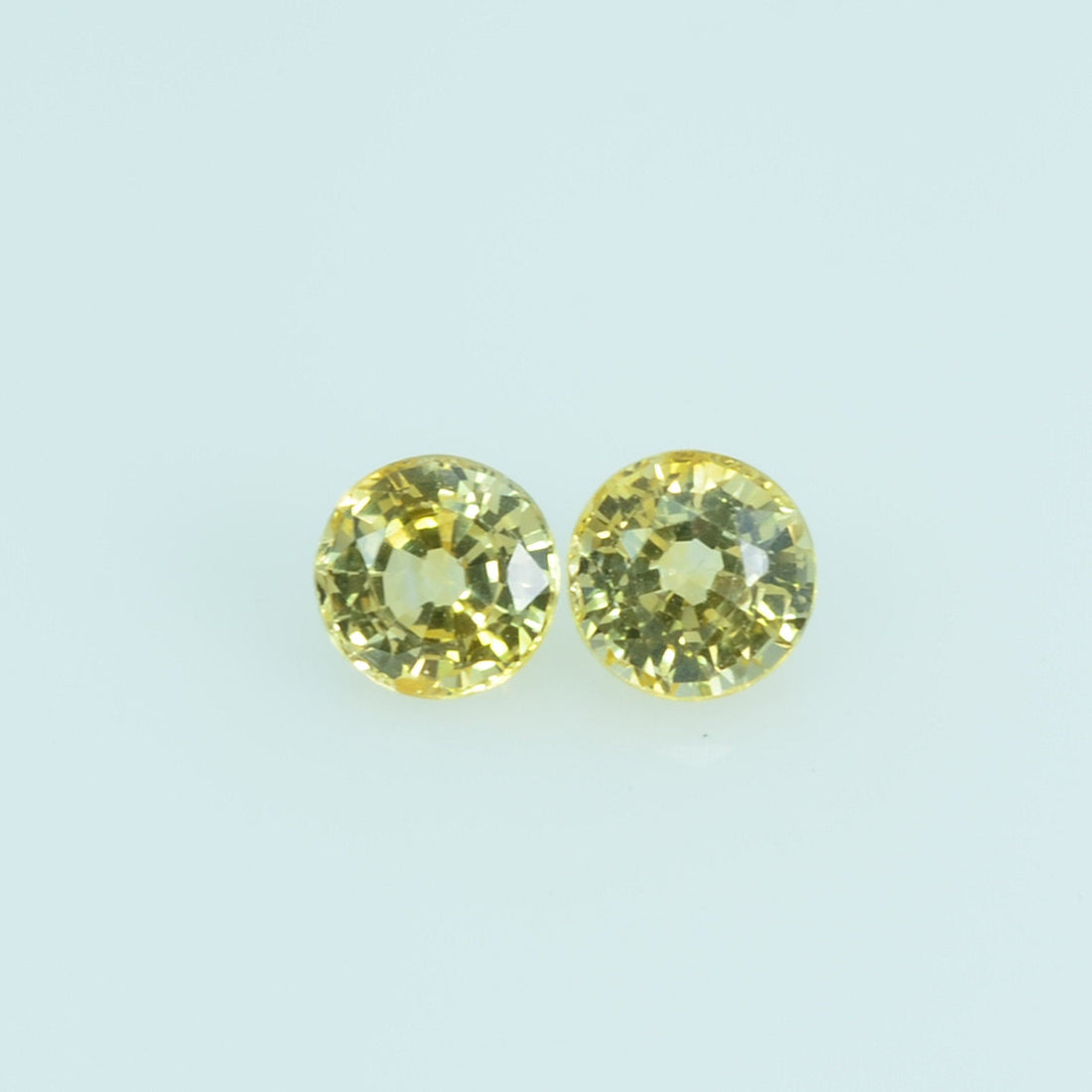 3.5 mm Natural Yellow Sapphire Loose Gemstone Round Cut - Thai Gems Export Ltd.