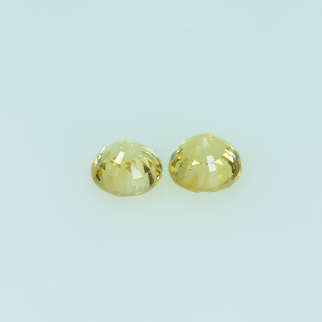 3.5 mm Natural Yellow Sapphire Loose Gemstone Round Cut - Thai Gems Export Ltd.