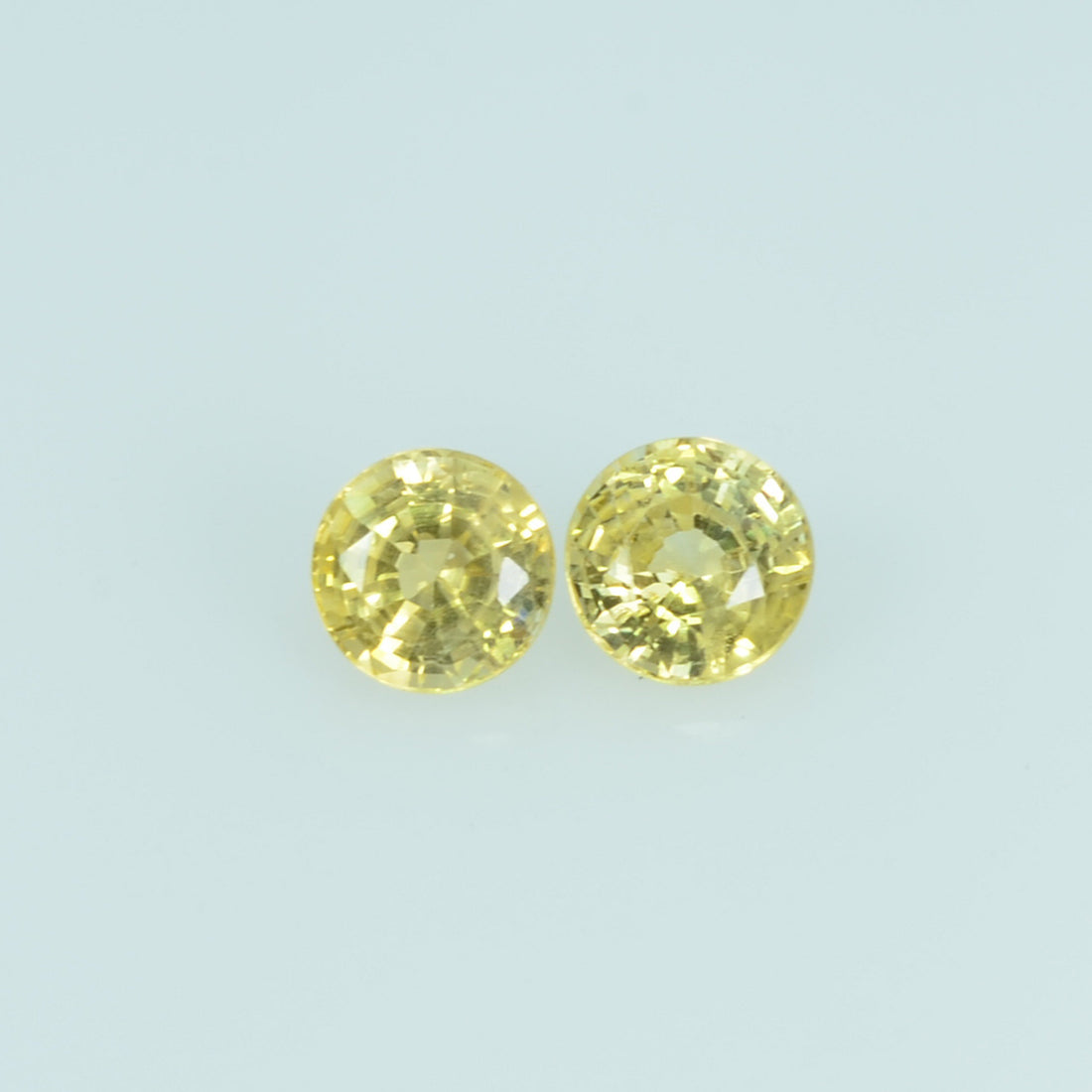 3.5 mm Natural Yellow Sapphire Loose Gemstone Round Cut - Thai Gems Export Ltd.