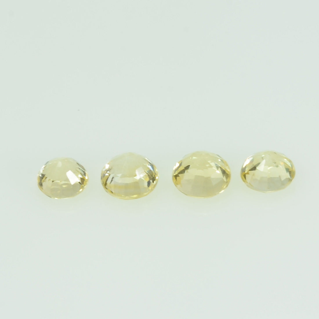 3.3 mm Natural Yellow Sapphire Loose Gemstone Round Cut
