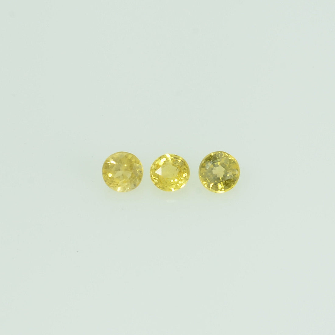 2.0 mm lot Natural Yellow Sapphire Loose Gemstone Round Cut