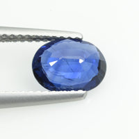 1.40 cts Natural Blue Sapphire Loose Gemstone Oval Cut