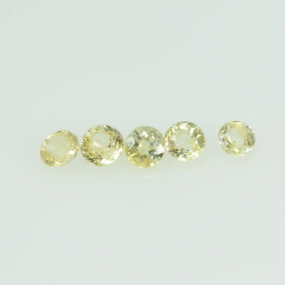 2.5 mm Natural Yellow Sapphire Loose Gemstone Round Cut