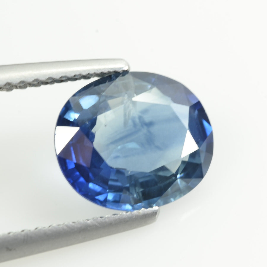 2.75 cts Natural Blue Sapphire Loose Gemstone Oval Cut