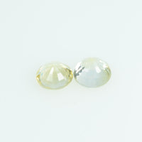 3.7 mm Natural Yellow Sapphire Loose Gemstone Round Cut