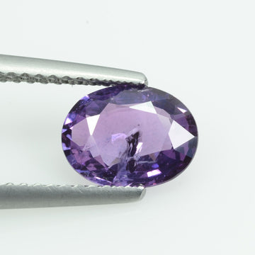 1.61 cts Natural Purple Sapphire Loose Gemstone Oval Cut