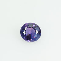 0.71 cts Natural Fancy Bi-Color Sapphire Loose Gemstone oval Cut - Thai Gems Export Ltd.