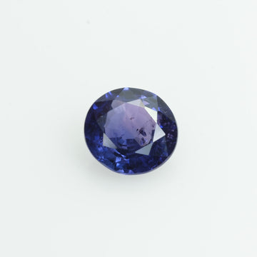 0.80 cts Natural Purple Sapphire Loose Gemstone Round Cut