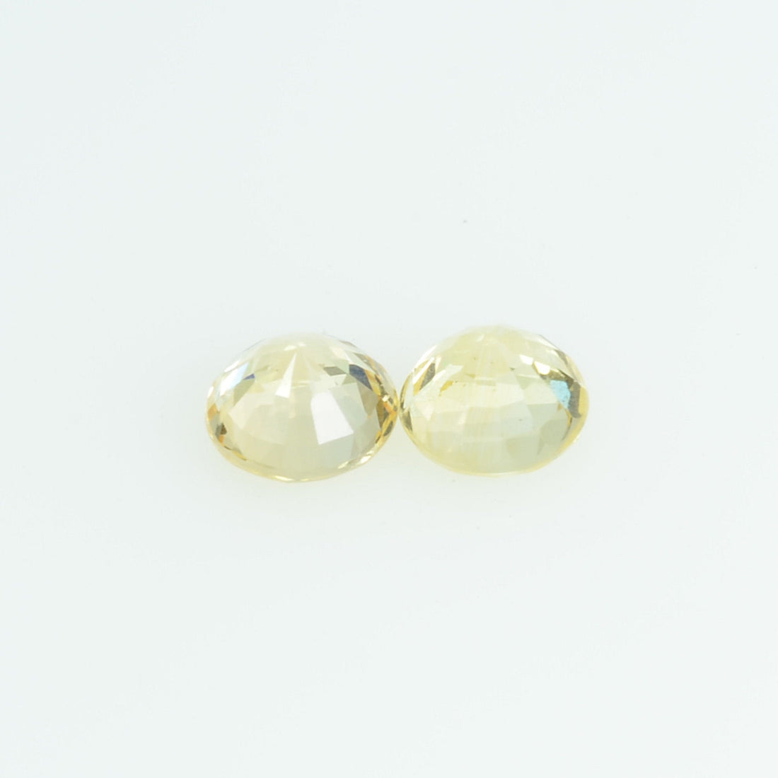 3.5 mm Natural Yellow Sapphire Loose Gemstone Round Cut