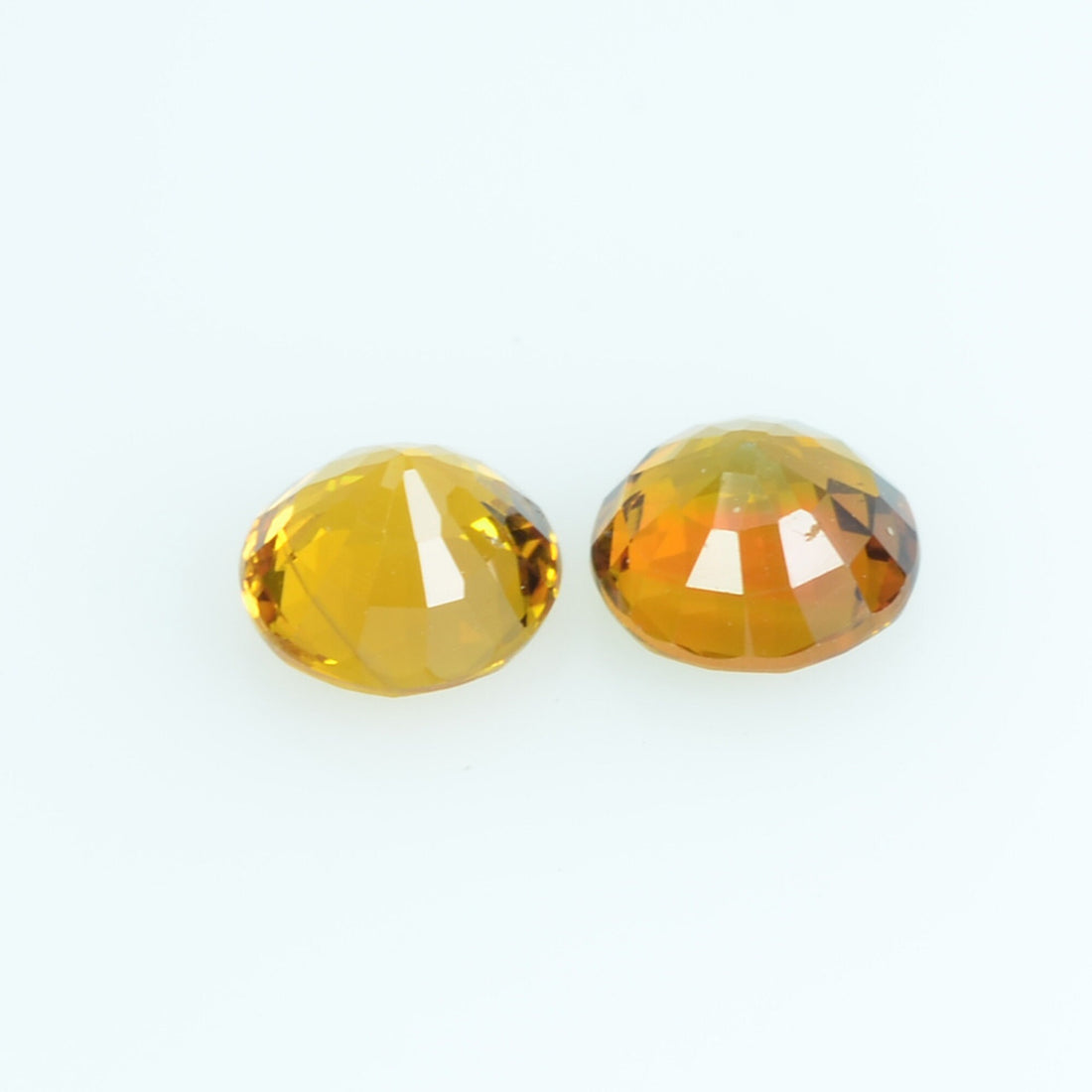 4.5 mm Natural Yellow Sapphire Loose Gemstone Round Cut
