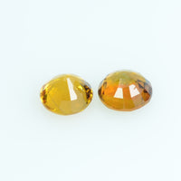 4.5 mm Natural Yellow Sapphire Loose Gemstone Round Cut