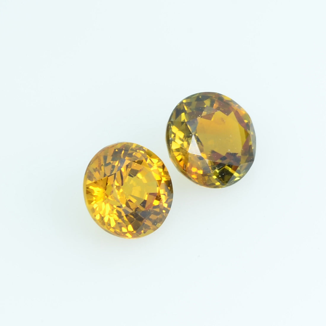 4.5 mm Natural Yellow Sapphire Loose Gemstone Round Cut